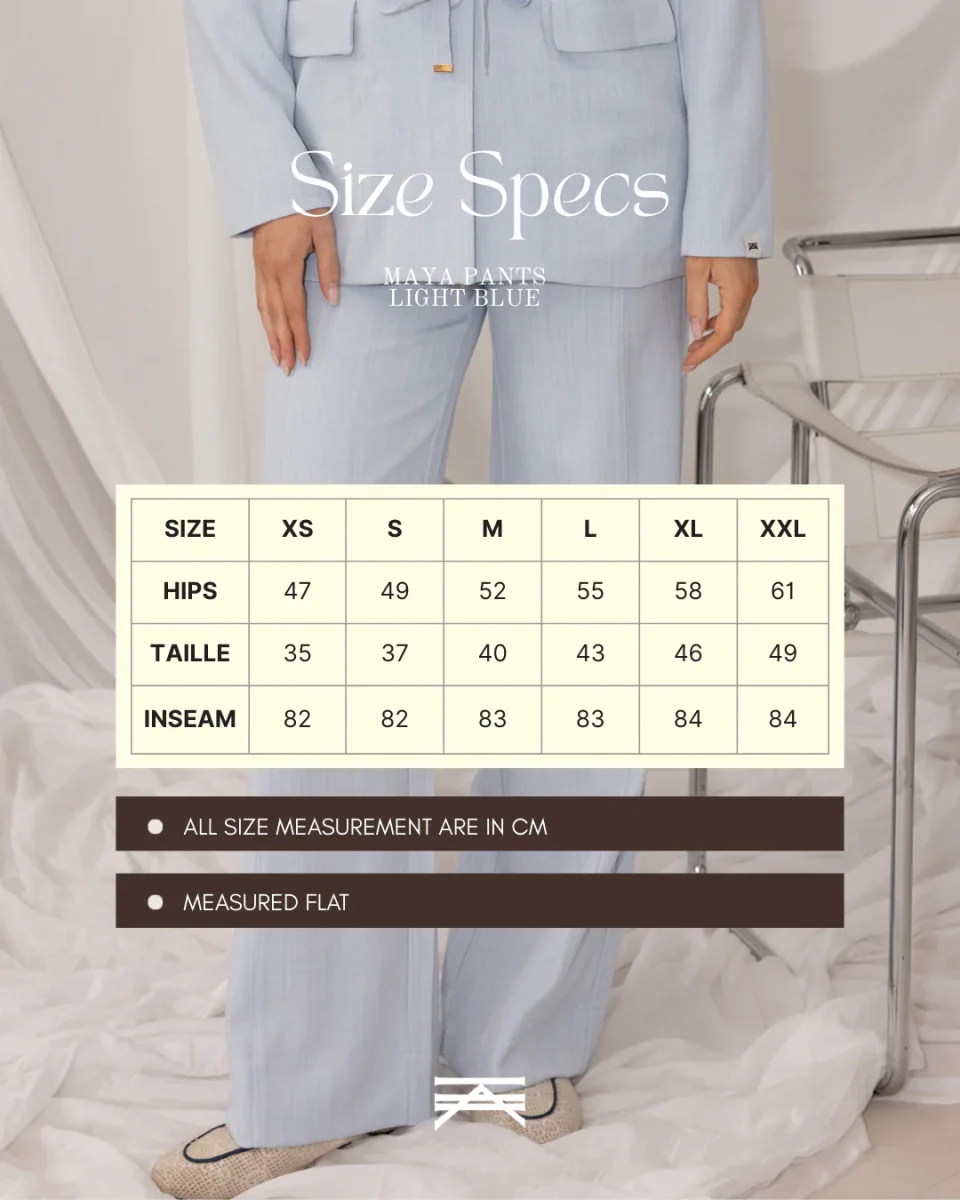 Maya Pants | Light Blue - Afbeelding 7