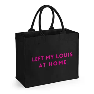Bag Naturel Square Louis Neon Pink Velvet